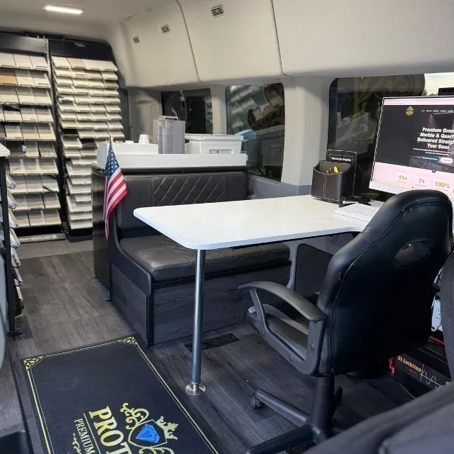 Inside Mobile Showroom